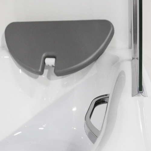 Opierka, držadlo a zástena