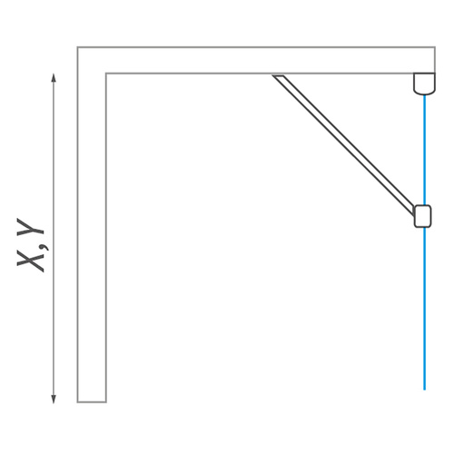 Nákres pravej steny LZB