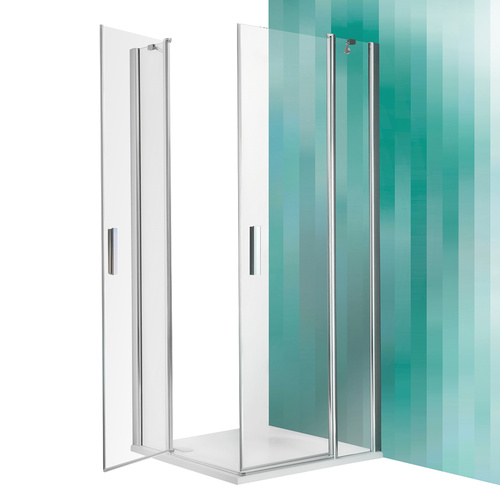 Sprchový kout TDO1+TDO1 s otevřenými dveřmi