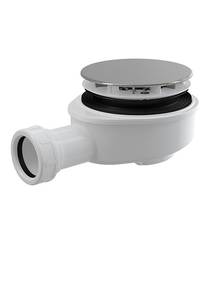 Vaničkový sifon ROLTECHNIK - snížený CHROM PLAST Ø 90