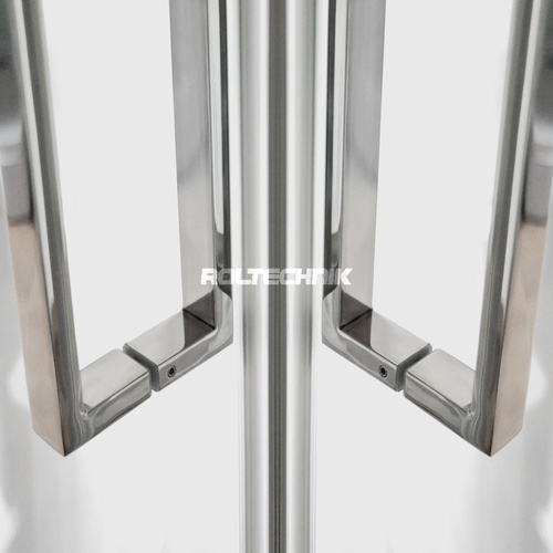 Pevná madla z leštěné nerez oceli